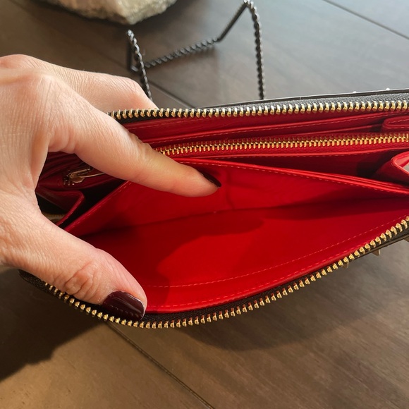 🖤❤️ EUC Christian Louboutin Panettone Wallet ❤️🖤 - Picture 8 of 10